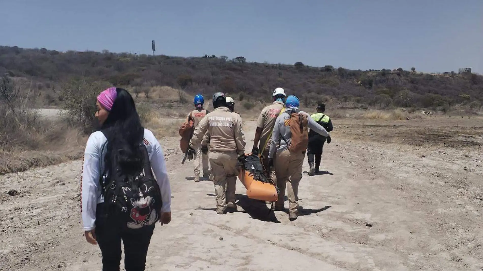 Colectivo Guerreros Buscadores de Jalisco localizan el cuerpo de una mujer